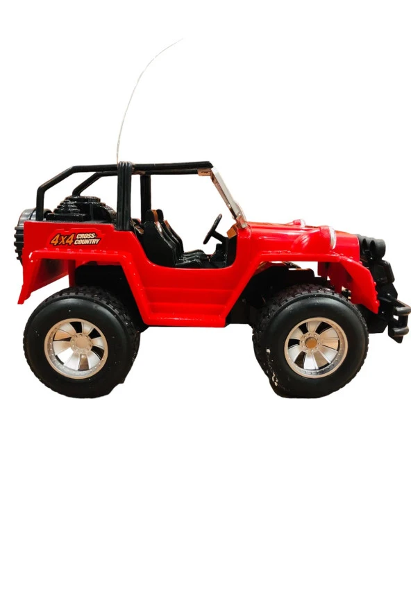 Uzaktan Kumandalı 1:16 Jeep arazi Süper Cross kırmızı - Resim 4