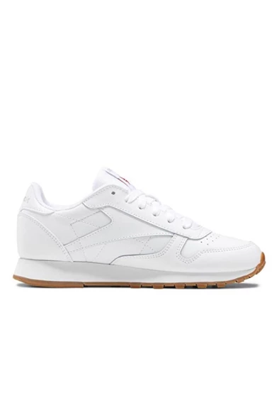 Reebok CL LTHR 100010472 Unisex Sneaker Ayakkabı Beyaz 36-39 - 3