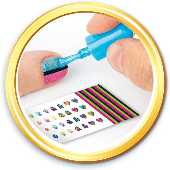 Clementoni Crazy Chic Oje Kurutucu Tırnak Süsleme ve Tasarım Stüdyosu - 4