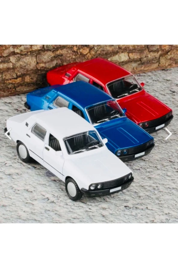 Renault Toros Çek Bırak Metal Araba 1:32 ölçek SESLİ IŞIKLI Model Araba Koleksiyonluk