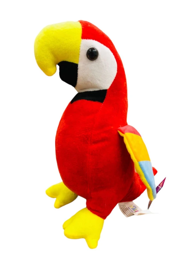 Peluş Oyuncak Papağan 35 cm 3 adet - 3