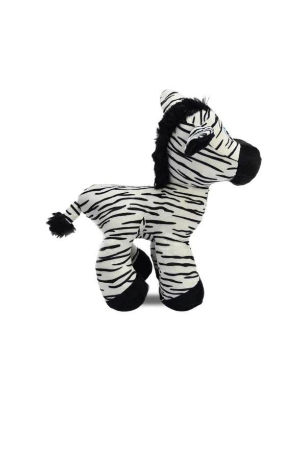 Peluş Oyuncak sevimli Zebra 30 Cm - 3