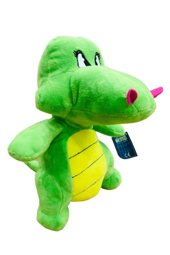 Peluş Oyuncak sevimli Timsah 30 Cm - Resim 3