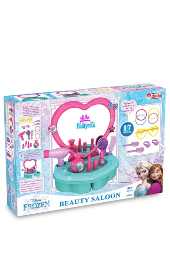 Frozen Elsa Beauty 17 Parça Güzellik Salonu - 4