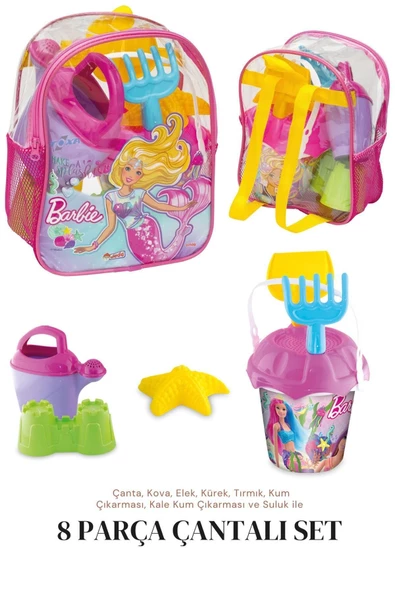 Kova set Sırt Çantalı 8 Parça Pj Masks Plaj Deniz Kum Kovası  Seti Pijamaskeliler Lisanslı Oyuncak - 5