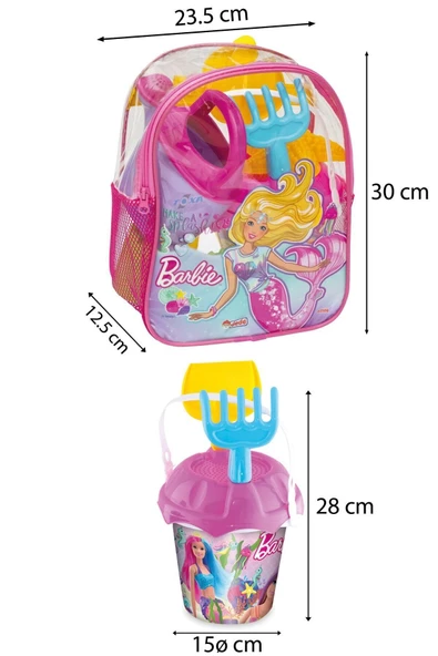 Kova set Sırt Çantalı 8 Parça Pj Masks Plaj Deniz Kum Kovası  Seti Pijamaskeliler Lisanslı Oyuncak - 9