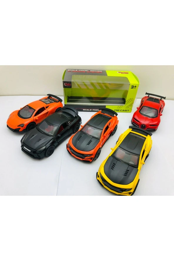 Kutulu Vardem Çek Bırak Metal Scale Model Araba 12 Cm Koleksiyonluk Diecast Açılır Kapılı - 5