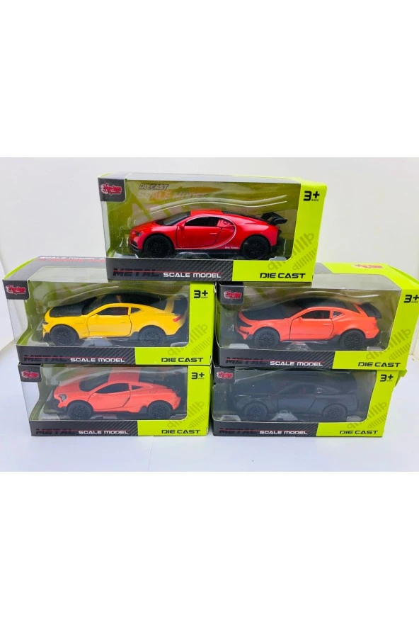 Kutulu Vardem Çek Bırak Metal Scale Model Araba 12 Cm Koleksiyonluk Diecast Açılır Kapılı - 6