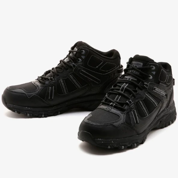 Skechers Hillcrest Cross Shift 237380/BBK Watherproof Outdoor Erkek Bot - 5