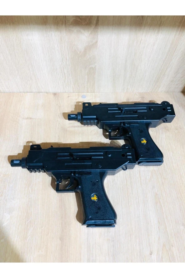 Boncuklu 2 adet Uzi Silah + 42 Paket Mermi - 7