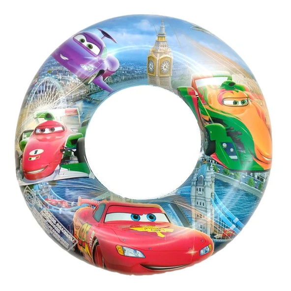 Cars (Şimşek Mcqueen) Temalı Can Simidi 60 Cm.