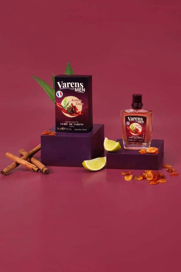 Ulric De Varens Varens For Men - Ambre Coca EDT 100ML Erkek Parfüm - 2
