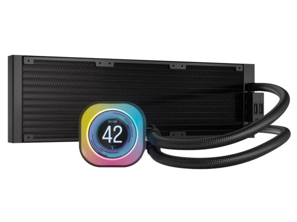 Corsair iCUE LINK H150i LCD RGB AIO CW-9061008-WW 360 mm İşlemci Sıvı Soğutucu - 5