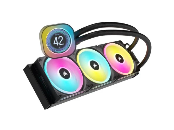 Corsair iCUE LINK H150i LCD RGB AIO CW-9061008-WW 360 mm İşlemci Sıvı Soğutucu - 6