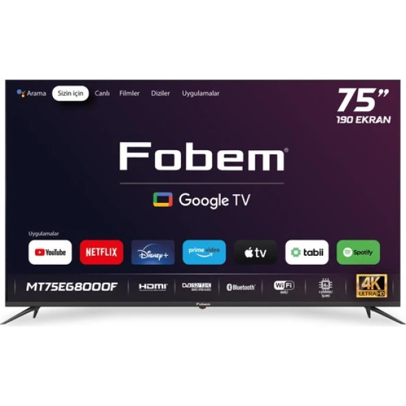 Fobem MT75EG8000F 75’’