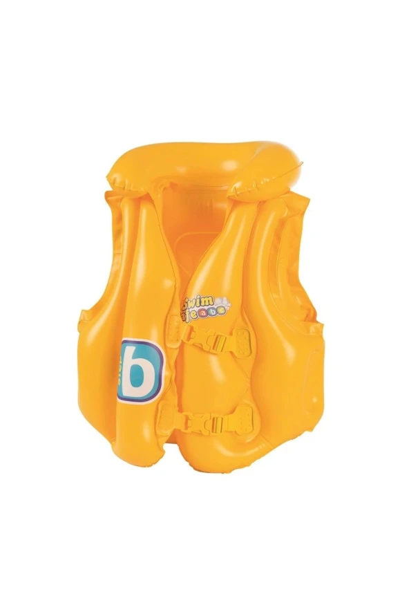 Unisex Çocuk Sarı Can Yeleği 51x46 cm - 32034 - 4