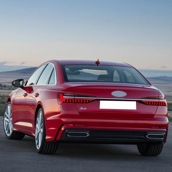 Audi A6 2019-2024 Arka Bagaj Kapağı A6 Yazısı 4F0853741 - 2