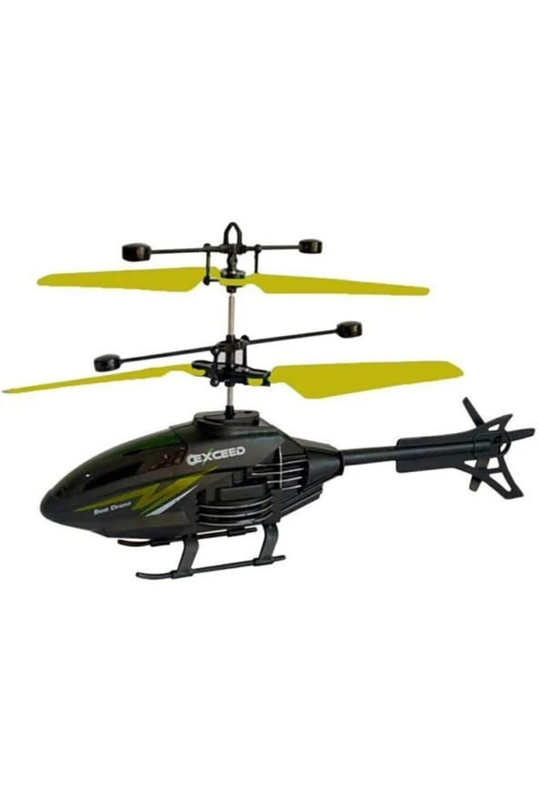 Işıklı Şarjlı Uçan Uzaktan Kumandalı Helikopter Sonic I/r Control - 5