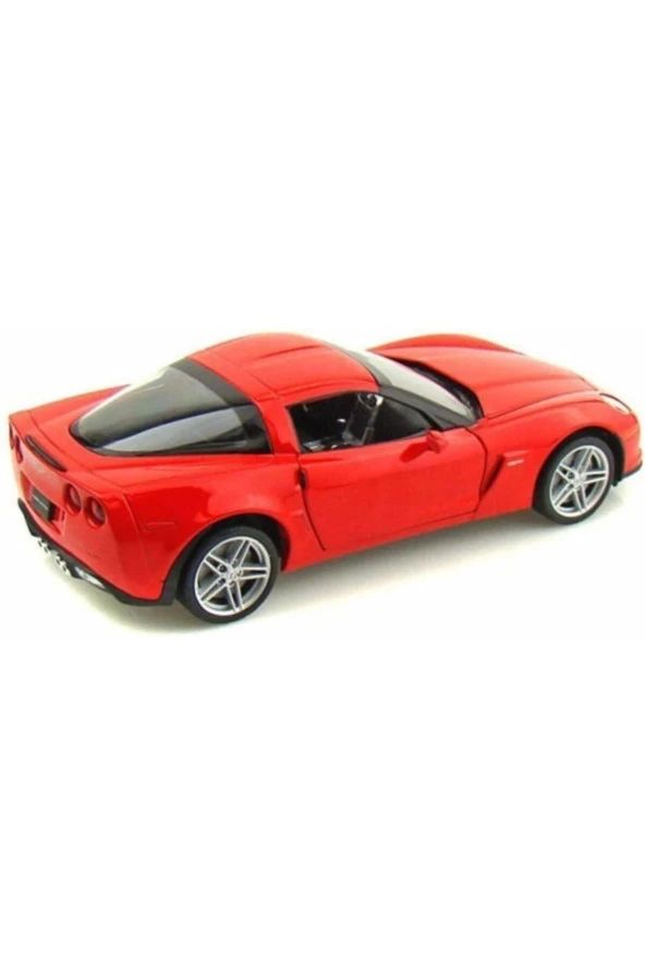 Chevrolet Corvette 2007 Model 1/24 Ölçek Diecast Model Araba - 3