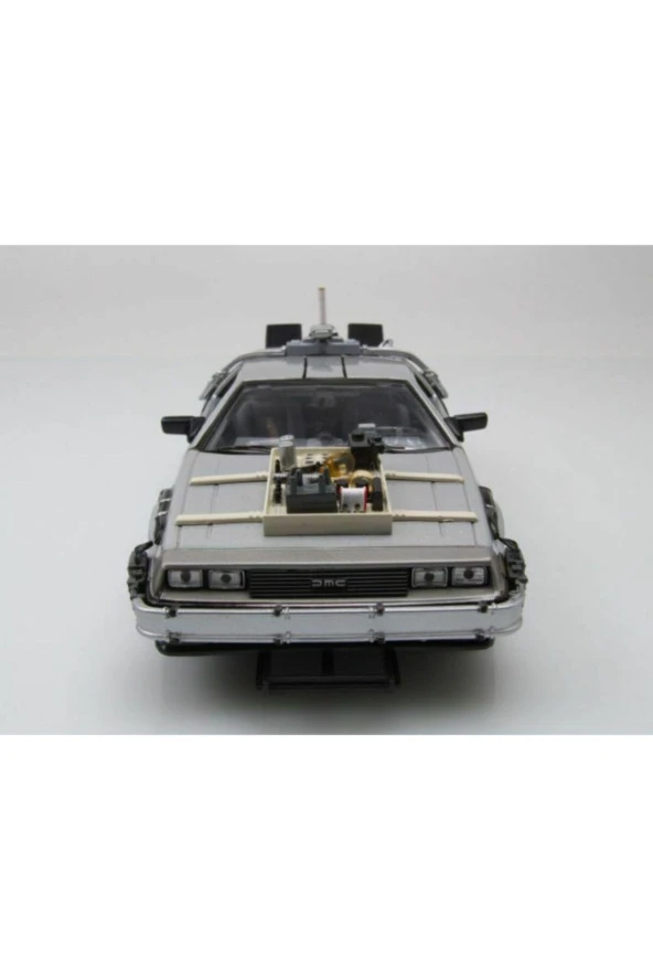 Scntoys Oyuncak Back The Future Iıı Model Araba Geleceğe Dönüş Arabası 3 Model  Klasik Araba - 5