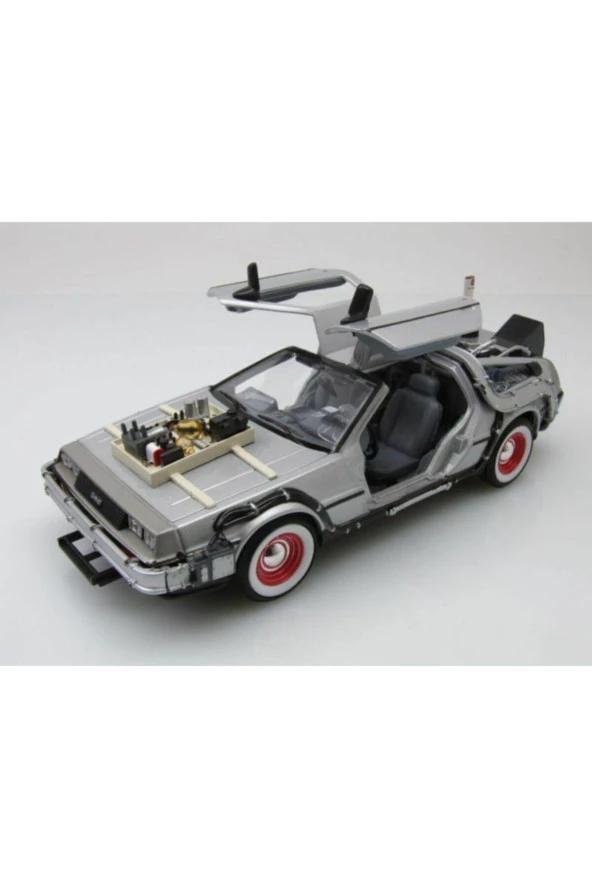 Scntoys Oyuncak Back The Future Iıı Model Araba Geleceğe Dönüş Arabası 3 Model  Klasik Araba - 6