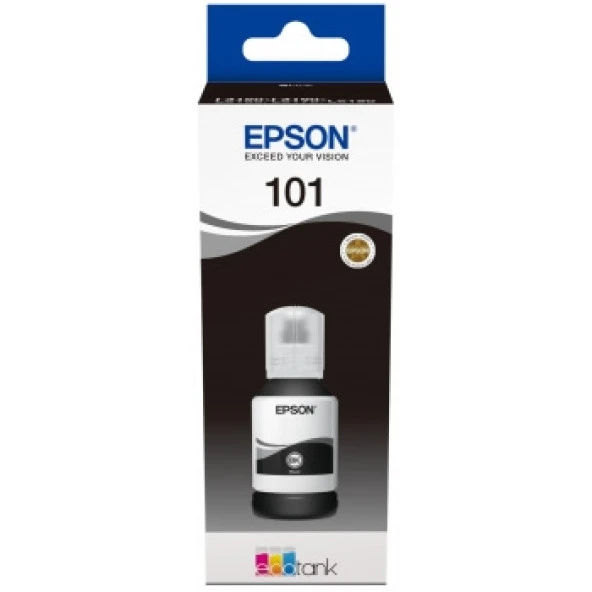 EPSON T03V14A 101BK Siyah 127ml Tanklı Sistem Mürekkebi - 1