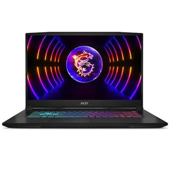 MSI NB KATANA 17 B13VFK-1037XTR I7-13620H 16GB DDR5 RTX4060 GDDR6 8GB 1TB SSD 17.3 FHD 144Hz DOS