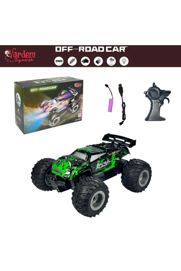 Vardem Işıklı Uzaktan Kumandalı Off-Road Araba 1:18