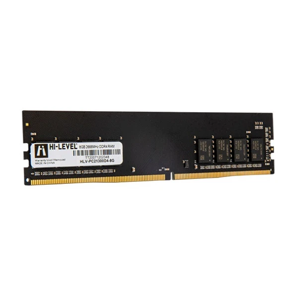 HI-LEVEL 8GB DDR4 2666MHZ PC RAM VALUE HLV-PC21300D4/8G - Resim 2
