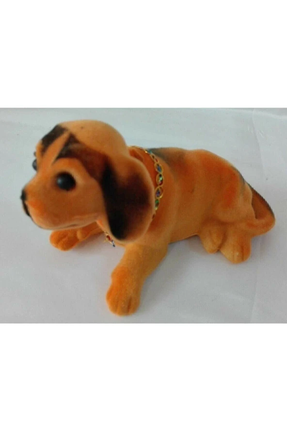 3 Adet Kafa Sallayan Köpek Araç İçi Aksesuar 17x9x7 cm Farklı Renklerde - 2