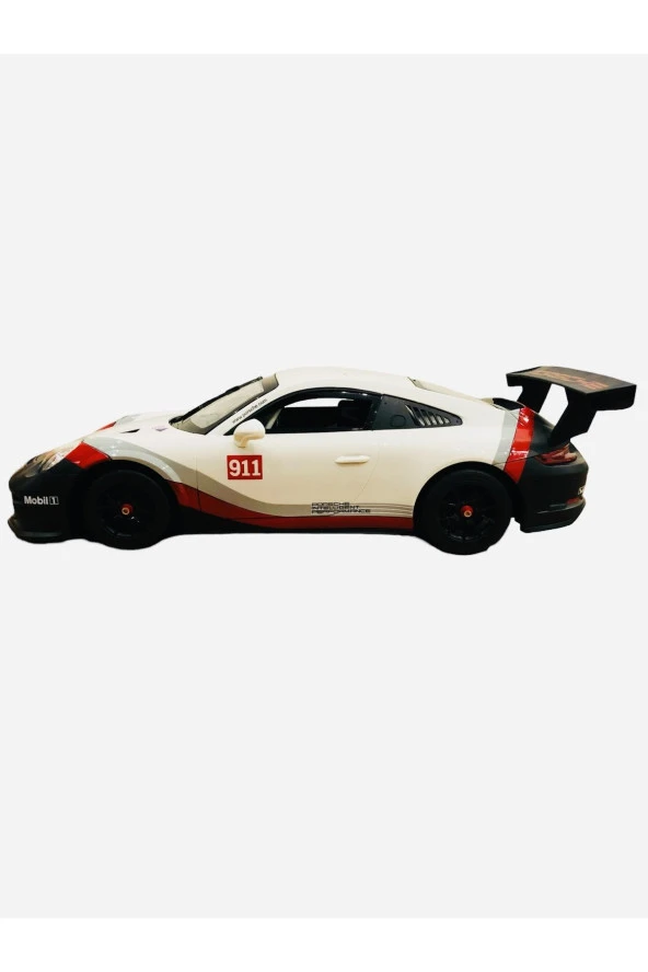 Roastar lisanslı Kumandalı 1:14 Uzaktan Porsche 911 GT3 Cup Işıklı Model Araba - Resim 7