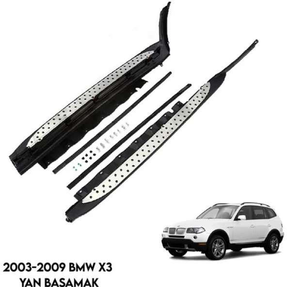 Bmw X3 Yan Basamak Marşpiyel 2003-2009