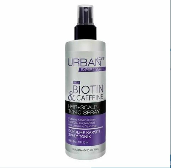 Urban Care Expert Biotin & Cafein Tonik Sprey 200 ml