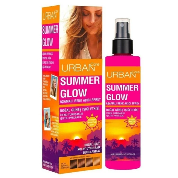 Urban Care Monoi Oil Summer Glow Aşamalı Renk Açıcı Sprey 150 ml