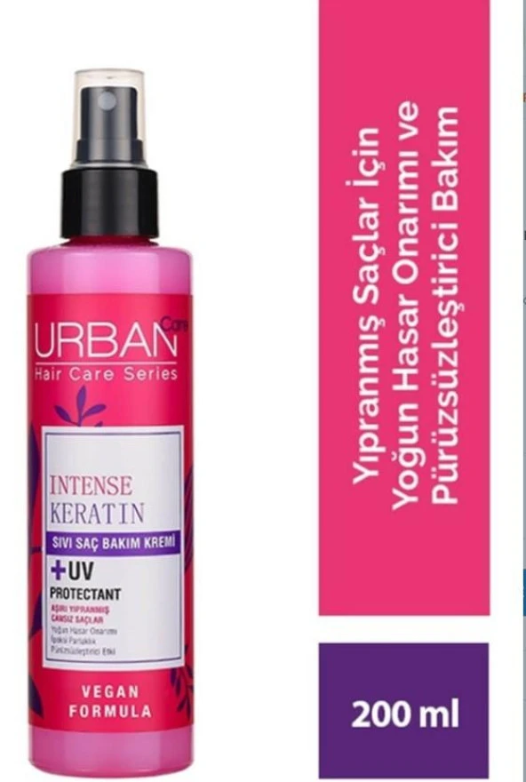 Urban Care Intense Keratin Sıvı Saç Kremi 200 ml