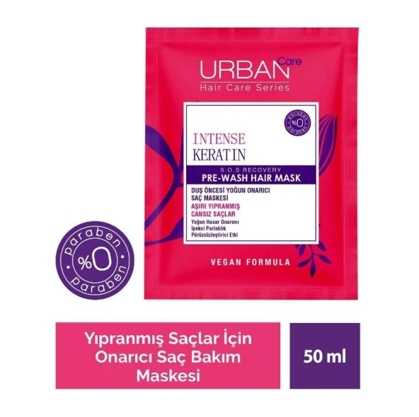 Urban Care Intense Keratın Hair Mask 50 ml