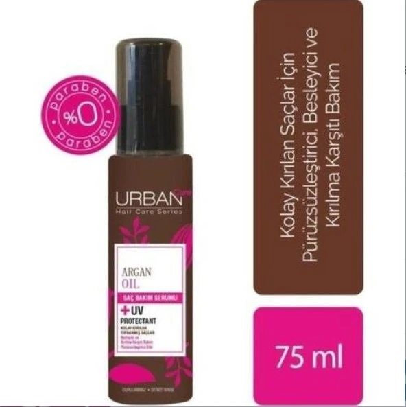 Urban Care Argan Oil & Keratin Serum 75 ml