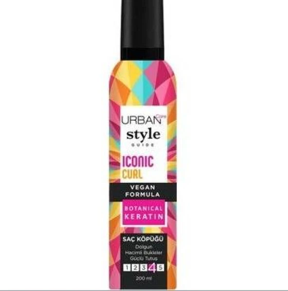 Urban Care Style Guide Iconic Curl Mousse 200 Ml