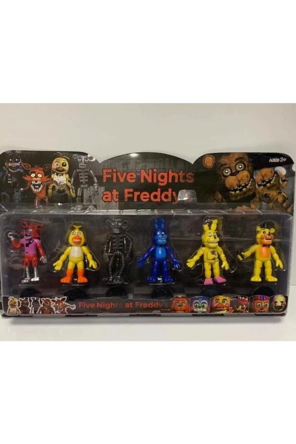 Five Nights At Freddys 6 Lı Freddy Oyuncak Karakter