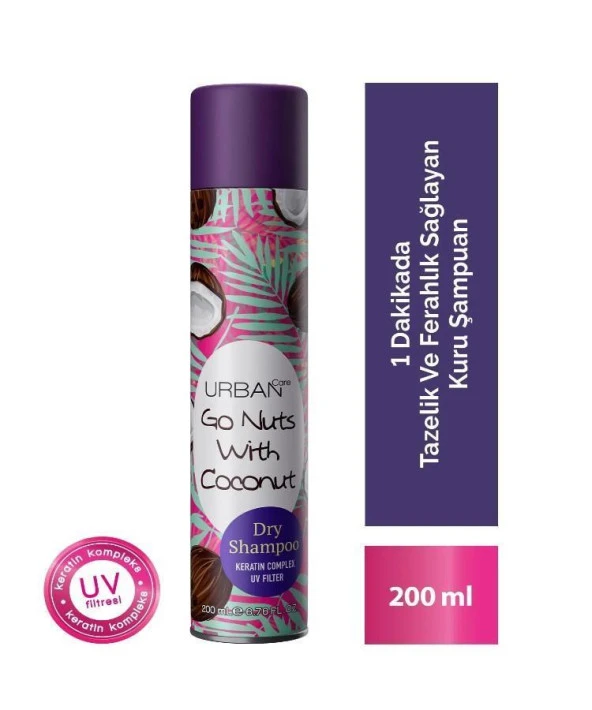 Urban Care Go Nuts With Coconut Dry Shampoo 200 ML