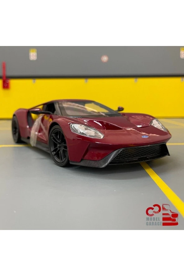 Ford Gt 2017 1/24 Ölçek Diecast Metal Model Araba - 1