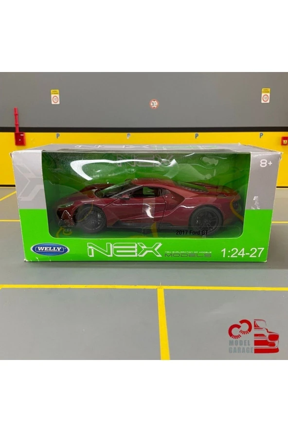 Ford Gt 2017 1/24 Ölçek Diecast Metal Model Araba - 8