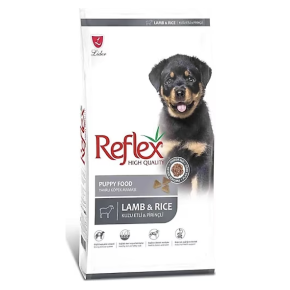 Reflex Puppy Kuzu Etli Pirinçli 3 kg Yavru Köpek Maması