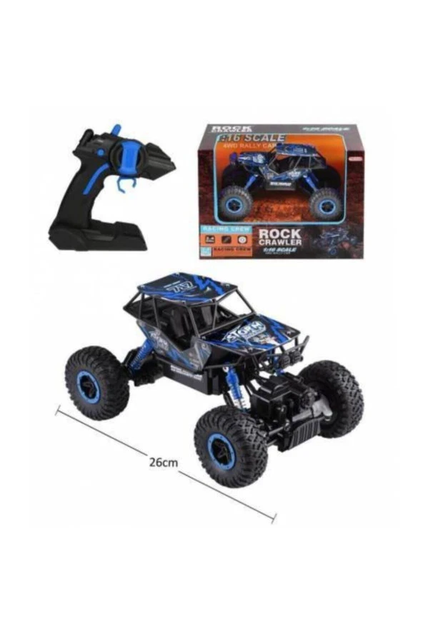 Rock Crawler Off Road 1:16 Toy-16 - Resim 2