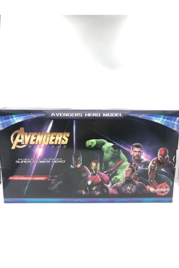 Avengers Hulk, Spiderman Figür Ve Spiderman Tabanca Kutulu Set - Tuka - Resim 2
