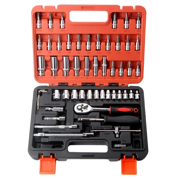 Lokma Anahtar Takımı Seti 1/4-53 Parça ürün görseli