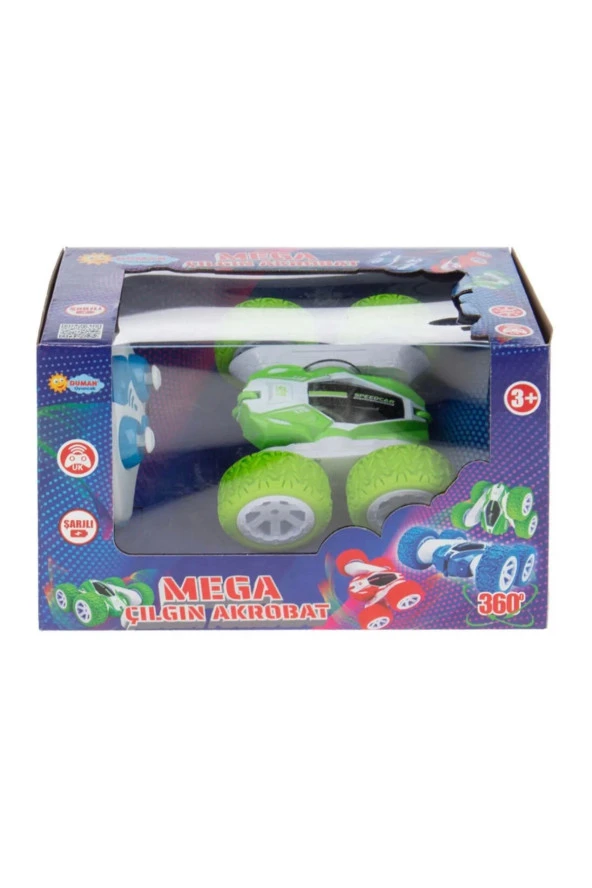 Duman Toys Uzaktan Kumandalı Şarjlı Mega Çılgın Araba Full Fonksiyon