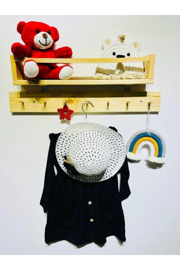 2-3-4-5 Yaş Etekli Şapkalı Elbise