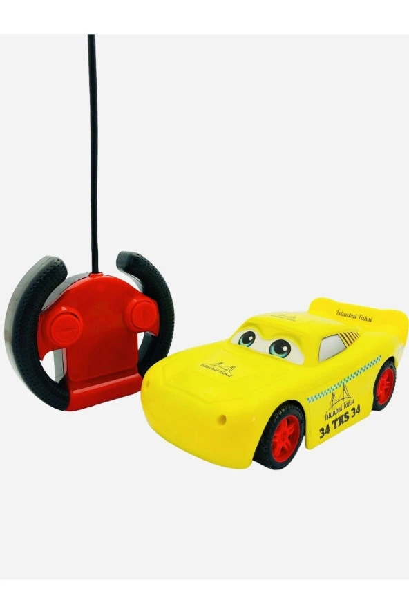 Cars Şimşek Mcqueen Pilli Işıklı Full Fonksiyon Uzaktan Kumandalı Araba ürün görseli 1