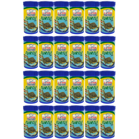 Lotus Turtle Food Sticks 24x100ml Su Kaplumbağası Yüzen Yemi